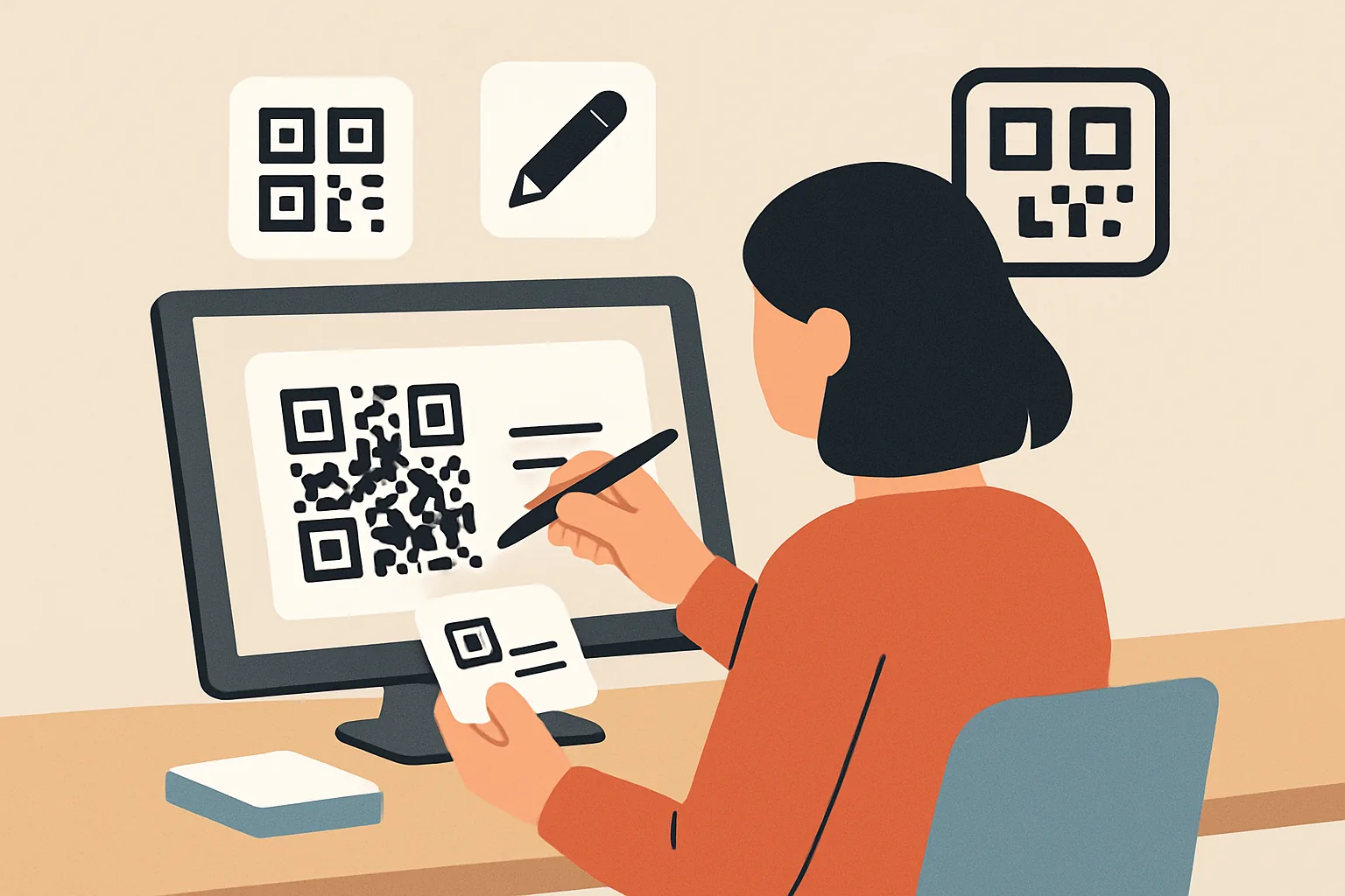 Custom QR Code for Business Cards Guide
