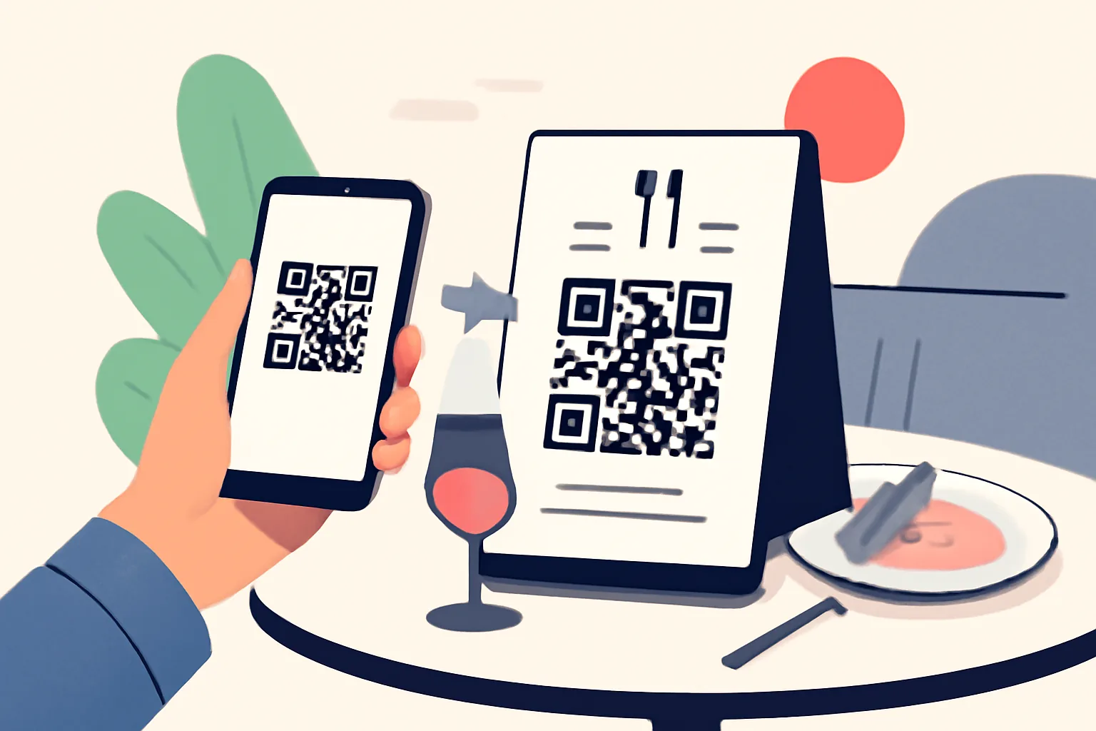 Dynamic QR Code for Restaurant Menu