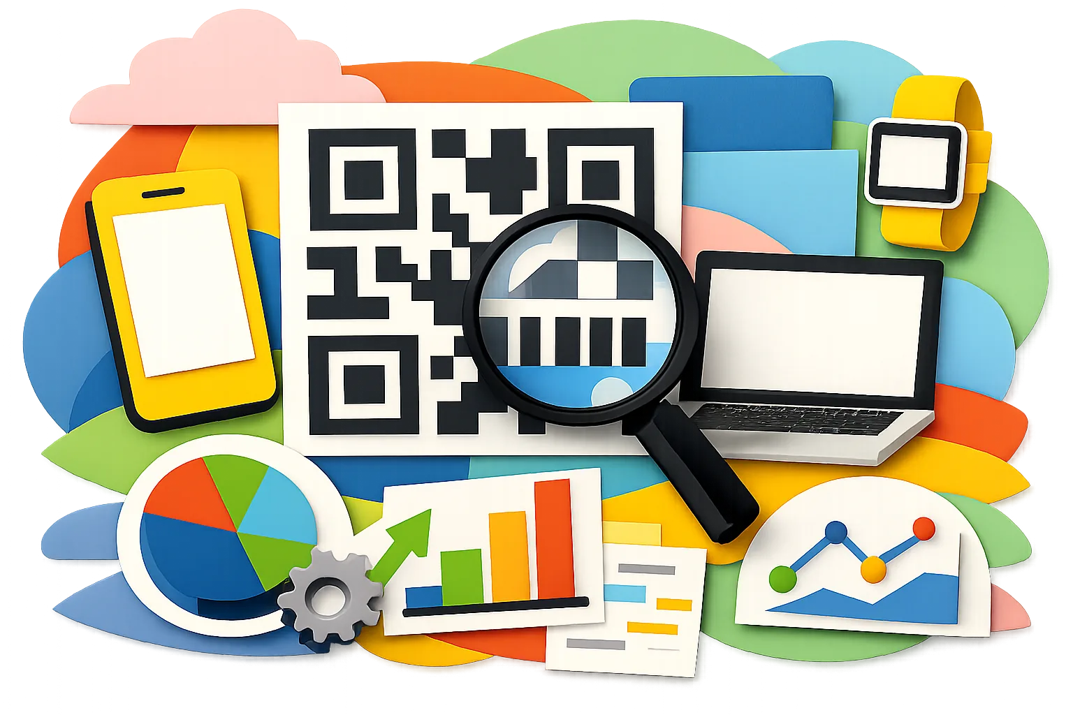 So verfolgen Sie QR-Code-Scans nach Gerätetyp
